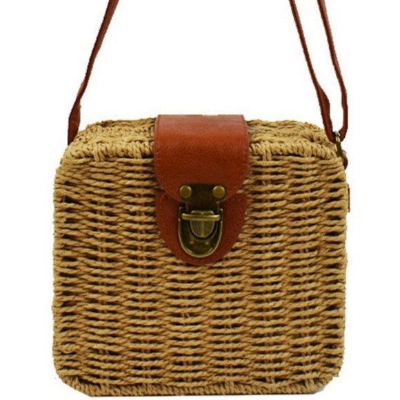 86432 Woven Straw Bag - Picture 8 of 8